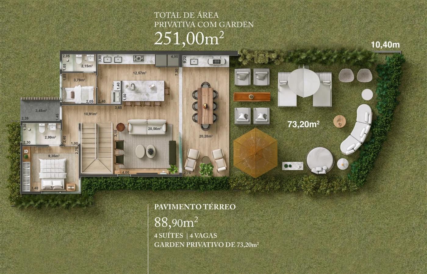 Casa de Condomínio, 4 quartos - Foto 35