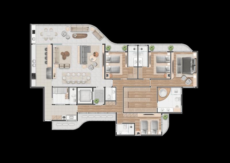 Apartamento, 4 quartos - Foto 18