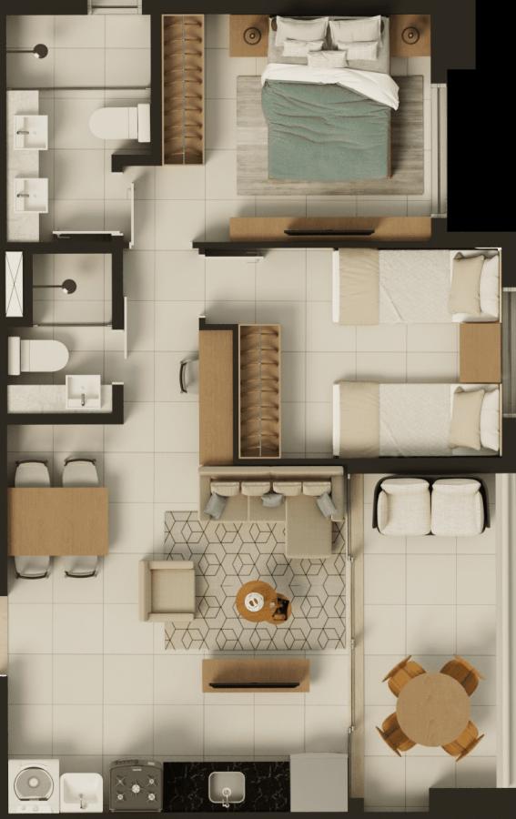 Apartamento, 1 quarto, 40 m² - Foto 20