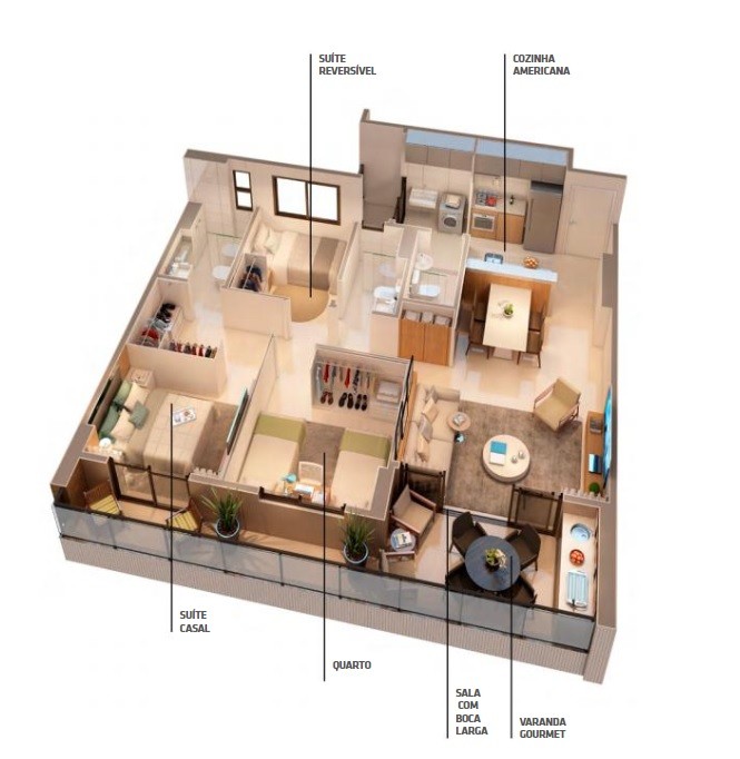 Apartamento, 3 quartos - Foto 22