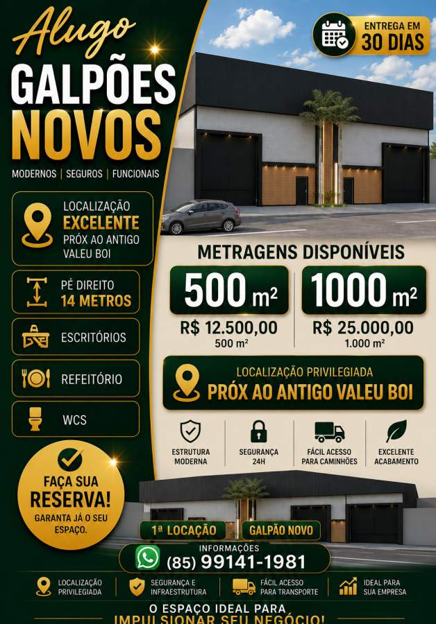 Depósito-Galpão - Foto 1